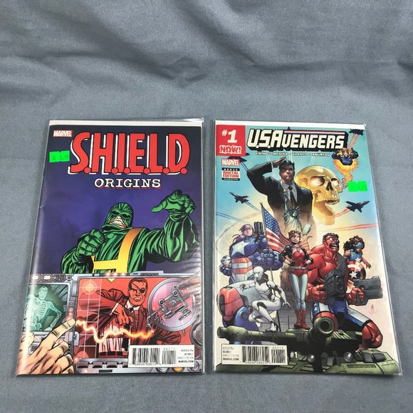 Agents of SHIELD 4 5 8 9 Marvel Comic 2016 + Origins + USA Avengers #1 Lot of 6 - Picture 3 of 3